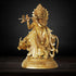Brass Cow Krishna Statue 6.53kg